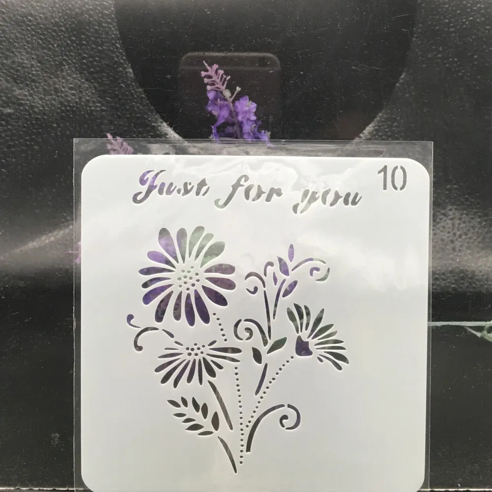 15cm Just for you Flower DIY Layering Stencils Wall Painting Scrapbook Coloring Embossing Album Decorative Card Template
15cm Just for you Flower DIY Layering Stencils Wall Painting Scrapbook Coloring Embossing Album Decorative Card Template