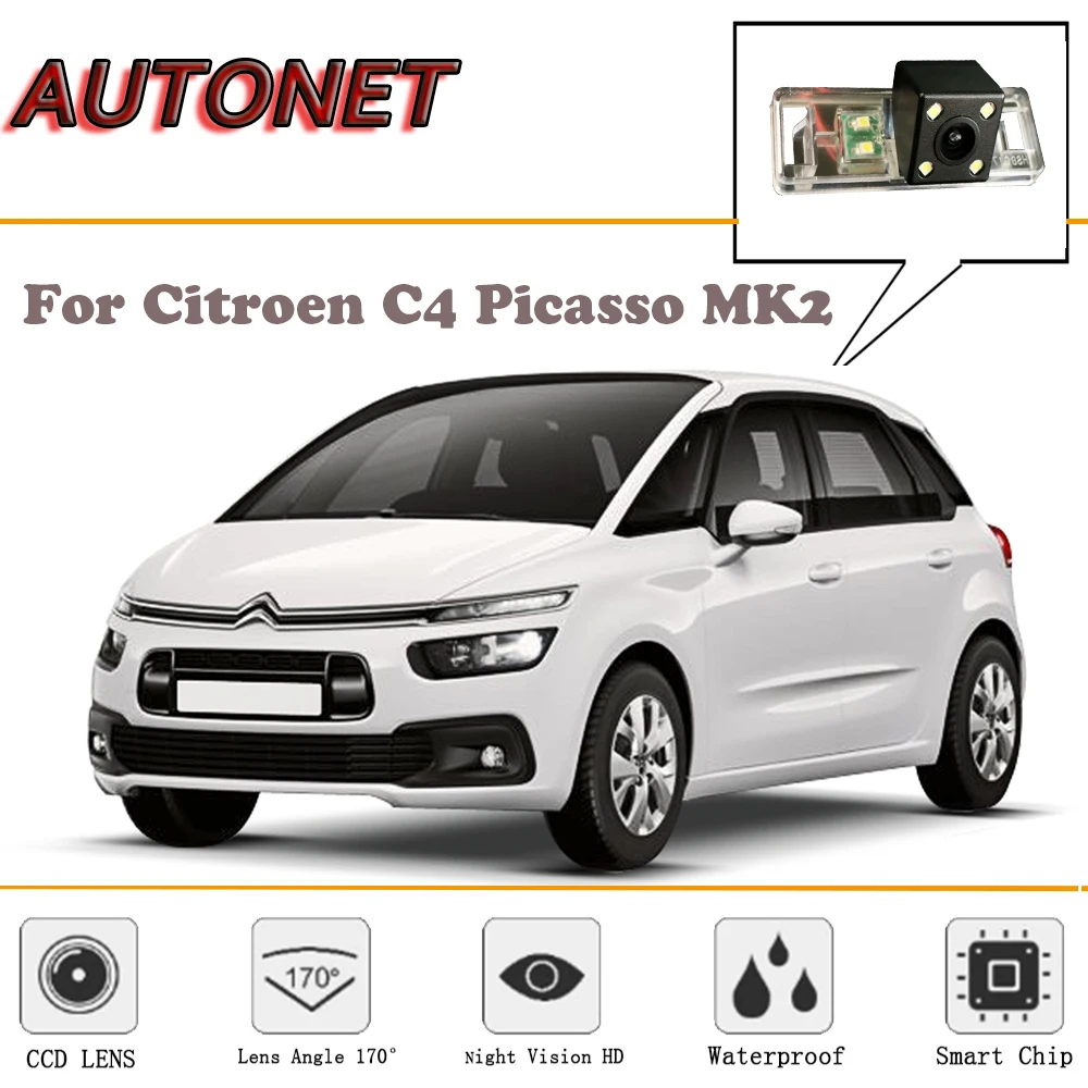 Осенняя камера заднего вида для Citroen C4 Picasso 2th MK2 2013 ~ 2018/камера вида/камера