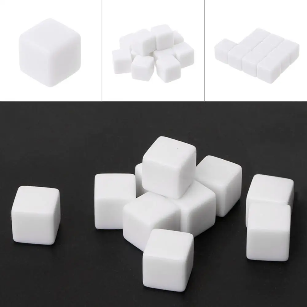 10 шт. D6 игральные кости 12 мм шестигранные для ролевых игр|Кубики| |
