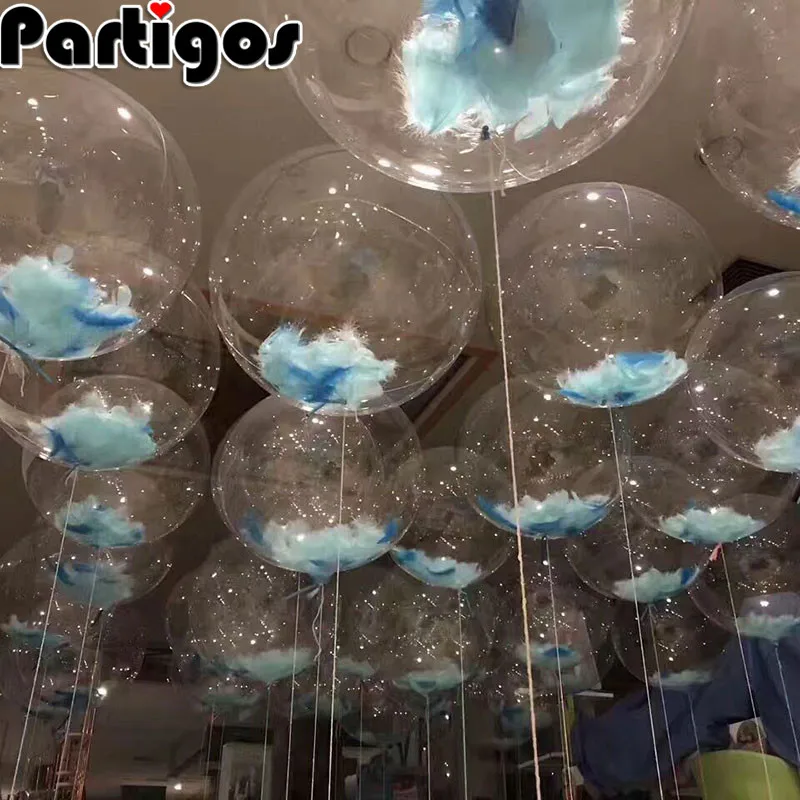 DIY Wedding Birthday Party Decoration Balloons Helium Bobo Balloons Feather Transparent PVC Balloon Party Favors Christmas Decor
DIY Wedding Birthday Party Decoration Balloons Helium Bobo Balloons Feather Transparent PVC Balloon Party Favors Christmas Decor