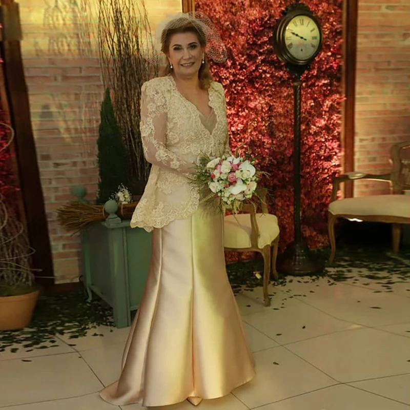 Vestidos de madrina/желтое кружевное платье русалки для матери невесты 2019 г. Платье с длинными рукавами и v-образным вырезом для мамы торжественное в...
Vestidos de madrina/желтое кружевное платье русалки для матери невесты 2019 г. Платье с длинными рукавами и v-образным вырезом для мамы торжественное в...