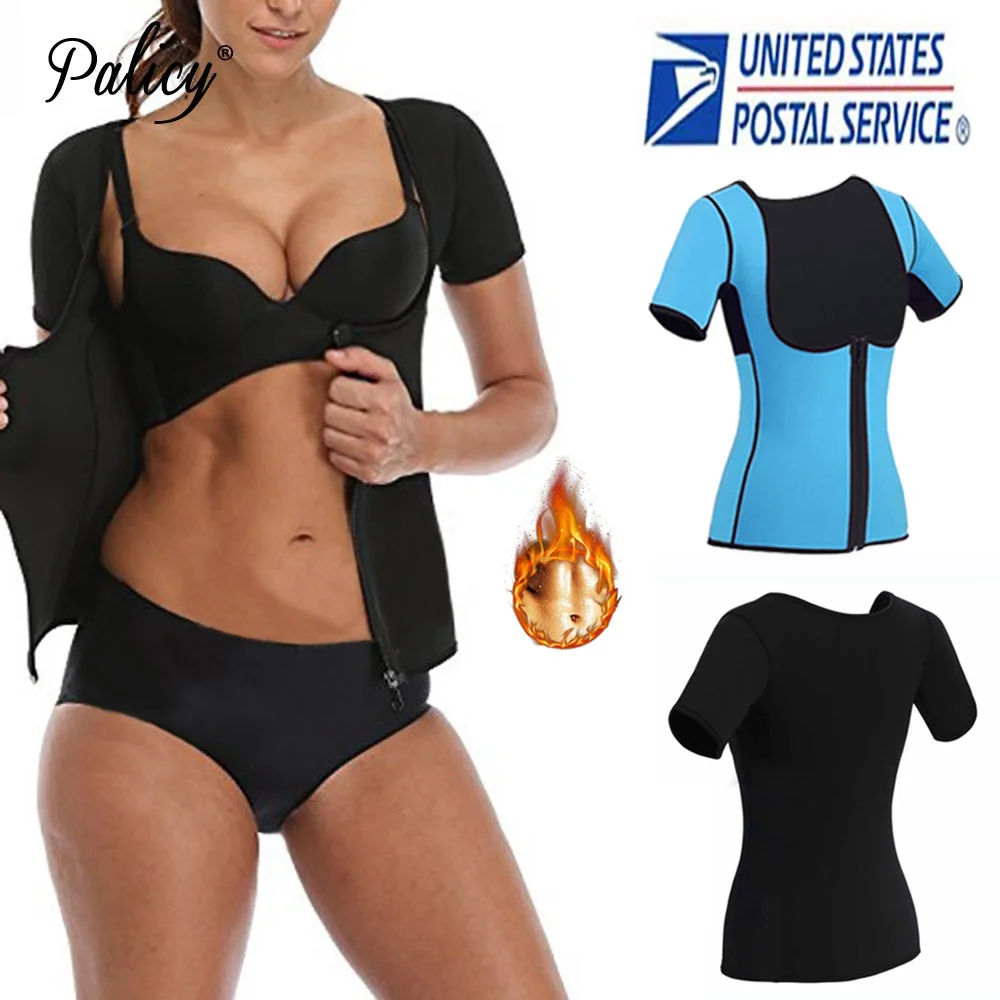 Palicy Women Neoprene Tank Top Slim Waist Body Shaper Sauna Vest Large Bodysuit with Sleeves Burning Belly Fat Cinta Modeladora
Palicy Women Neoprene Tank Top Slim Waist Body Shaper Sauna Vest Large Bodysuit with Sleeves Burning Belly Fat Cinta Modeladora