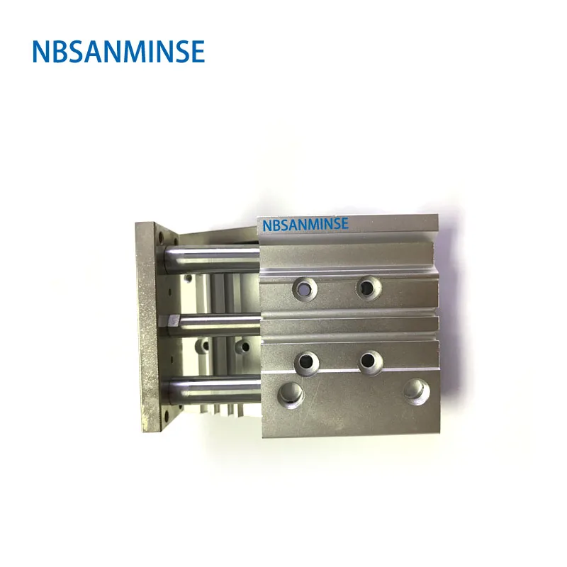NBSANMINSE MGPL Bore 32mm Compressed Air Cylinder SMC Type ISO Compact Cylinder Miniature Guide Rod Double Acting
NBSANMINSE MGPL Bore 32mm Compressed Air Cylinder SMC Type ISO Compact Cylinder Miniature Guide Rod Double Acting