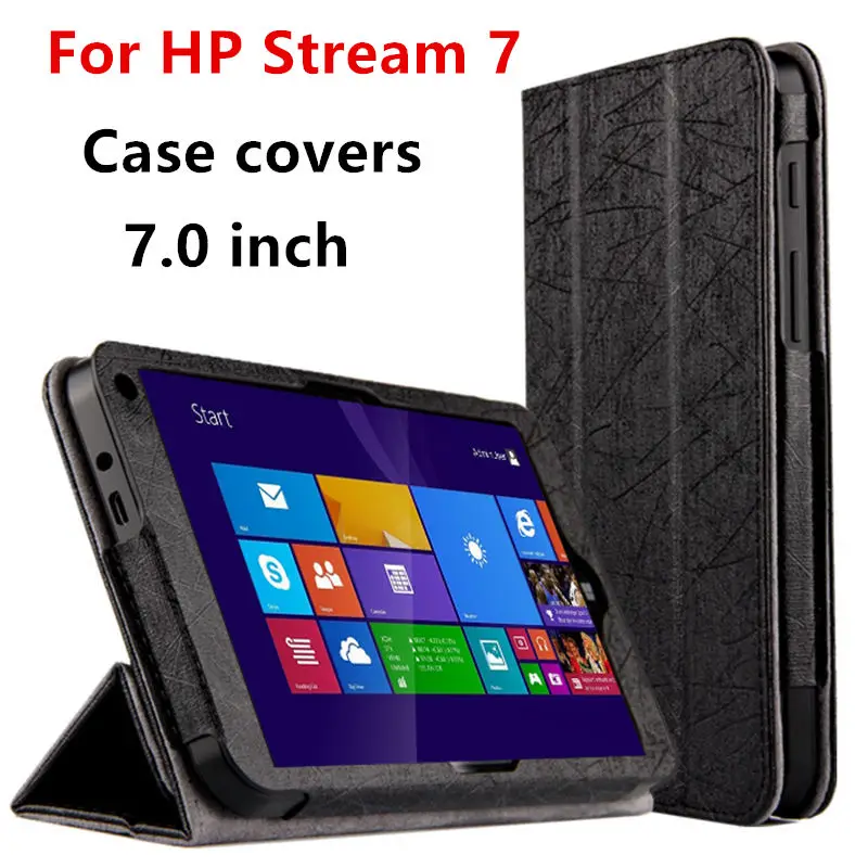 Чехол для HP Stream 7 защитный смарт чехол из кожи планшета TouchPad s защитная крышка ПУ 0
