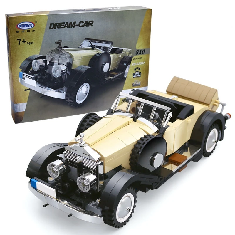 Technic Creator Rolls-Royce Convertible Building Blocks Sets Bricks Classic Car Model Kids Toys Gift Compatible
Technic Creator Rolls-Royce Convertible Building Blocks Sets Bricks Classic Car Model Kids Toys Gift Compatible