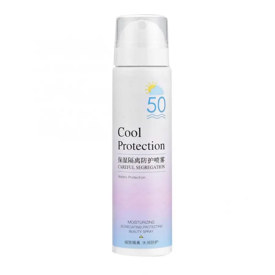 SPF50 холодный Солнцезащитный спрей, летний защитный увлажняющий спрей для изоляции тела после солнца, ремонт, УФ, отбеливающий спрей 100 г
SPF50 холодный Солнцезащитный спрей, летний защитный увлажняющий спрей для изоляции тела после солнца, ремонт, УФ, отбеливающий спрей 100 г