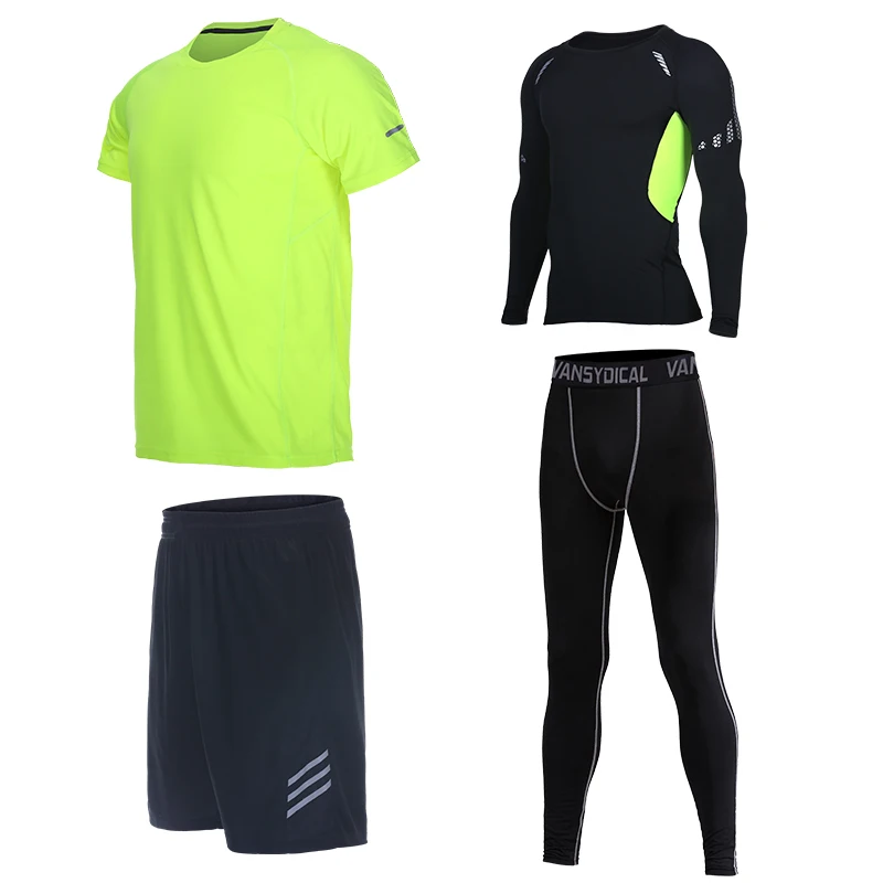Vansydical Sports Suit For Men Basketball 4pcs Jersey Fitness Sportswear Training Suits Running Suits Compression Men Sportswear
Vansydical Sports Suit For Men Basketball 4pcs Jersey Fitness Sportswear Training Suits Running Suits Compression Men Sportswear