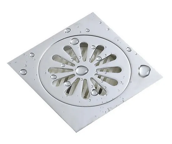 Polished Chrome Brass Square Floor Waste Grates Bathroom Shower Drain Floor Drain Lhr001
Polished Chrome Brass Square Floor Waste Grates Bathroom Shower Drain Floor Drain Lhr001