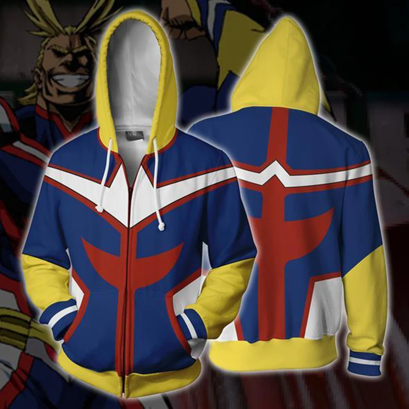 New 3D Printed My Hero Academia Sweatshirts Plus size Uniform Men Hoodies Cosplay Costume College clothing Casual Coat Top
New 3D Printed My Hero Academia Sweatshirts Plus size Uniform Men Hoodies Cosplay Costume College clothing Casual Coat Top