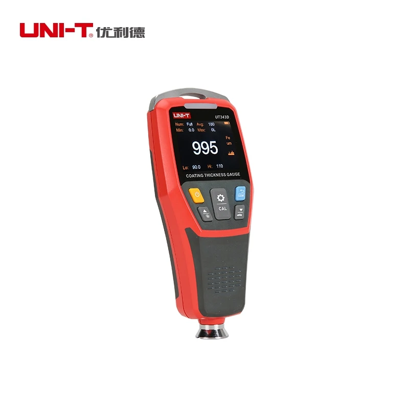 UNI-T Portable Digital Coating Thickness Gauge 0-1250um LCD Auto Car Paint Film Thickness Meter USB Data Storage Recorder UT343D
UNI-T Portable Digital Coating Thickness Gauge 0-1250um LCD Auto Car Paint Film Thickness Meter USB Data Storage Recorder UT343D