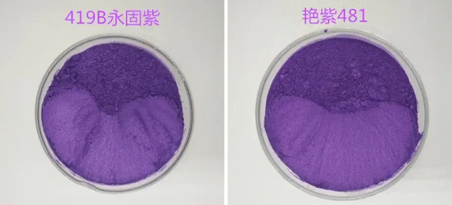 Натуральный минеральный пурпурный слюдяной порошок для самостоятельного
