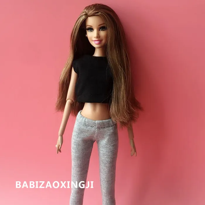 1/6 blyth Модная Повседневная Одежда для куклы pullip аксессуары футболка + брюки