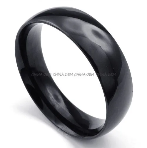 Men's Jewelry 316L Stainless Steel Titanium Rock N' Roll Heavy Solild 6MM Party Ring M072996 | Украшения и аксессуары
