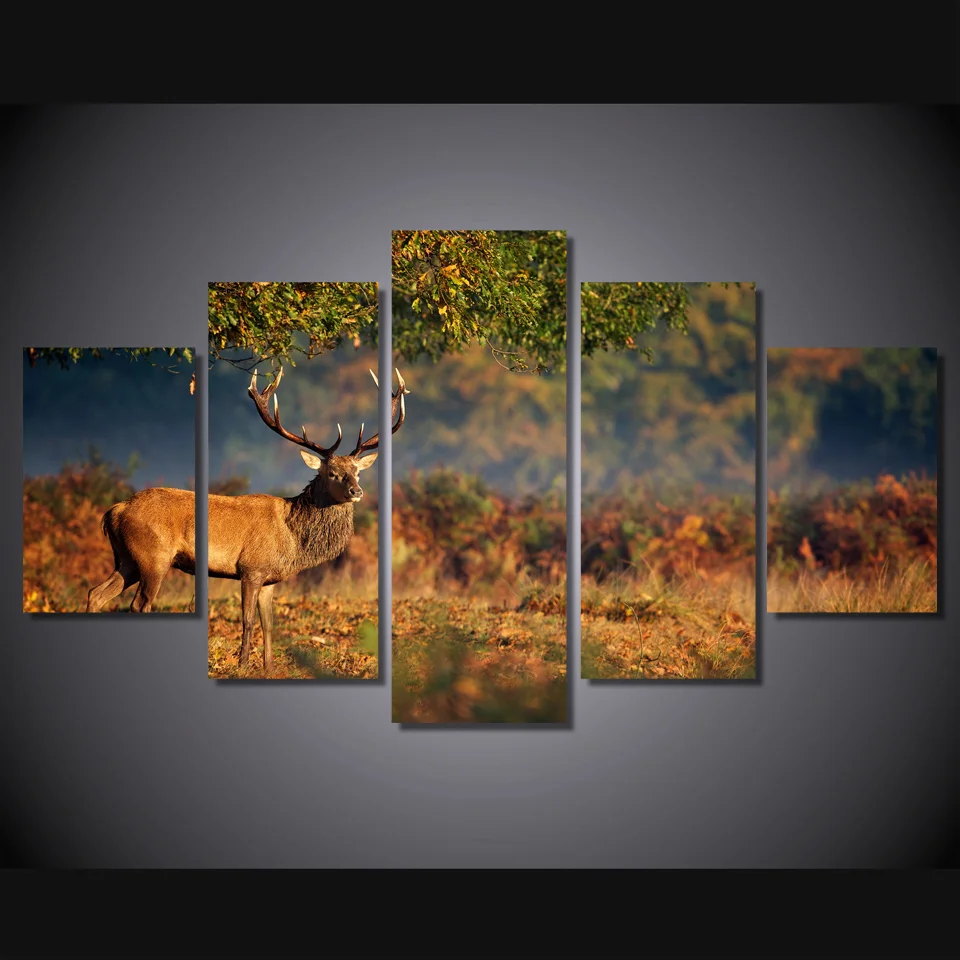 5 Panels Printed Big Deer Under Tree Group Painting Canvas Print Room Decor Print Poster Picture Canvas For Living Room
5 Panels Printed Big Deer Under Tree Group Painting Canvas Print Room Decor Print Poster Picture Canvas For Living Room