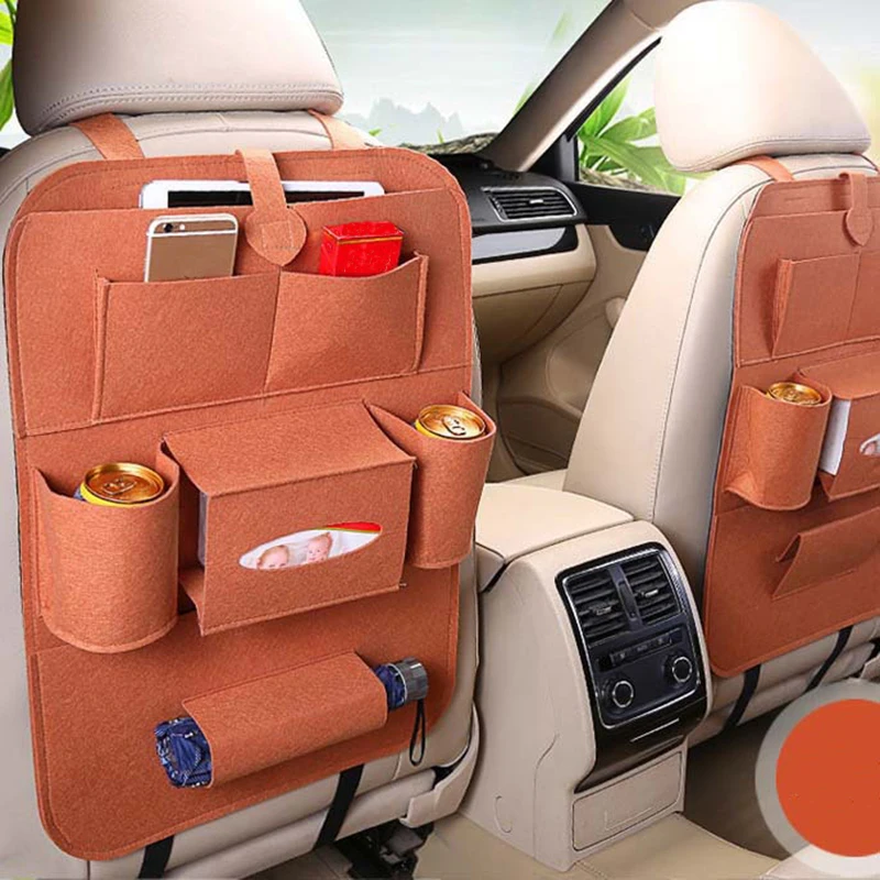 Universal Car Seat Back Storage Bag Auto Car Back Seat Hang Multi-Pocket Organizer Auto Seat Accessories Bag Phone bag
Universal Car Seat Back Storage Bag Auto Car Back Seat Hang Multi-Pocket Organizer Auto Seat Accessories Bag Phone bag