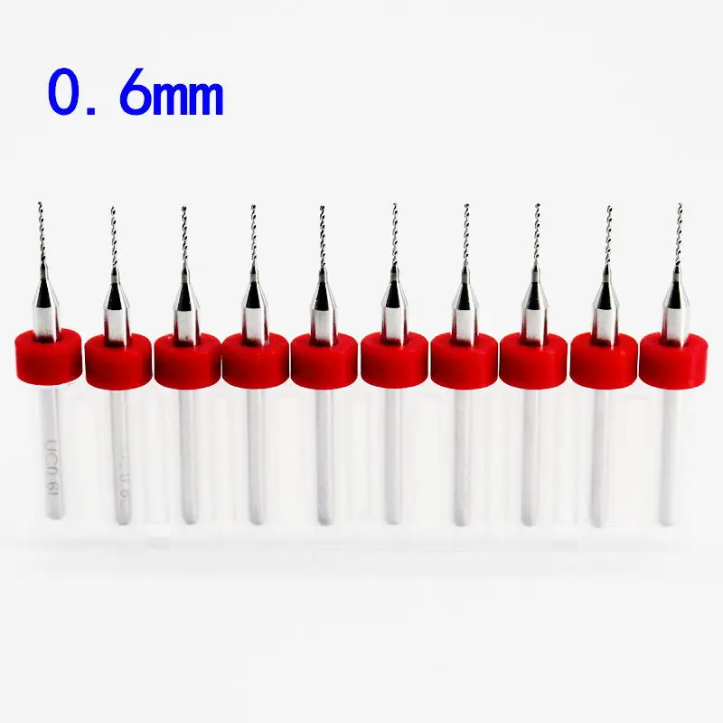 10pcs 0.6mm PCB mini drill Bit tungsten steel carbide for print circuit board cnc drill Bits Attachments for engra
10pcs 0.6mm PCB mini drill Bit tungsten steel carbide for print circuit board cnc drill Bits Attachments for engra