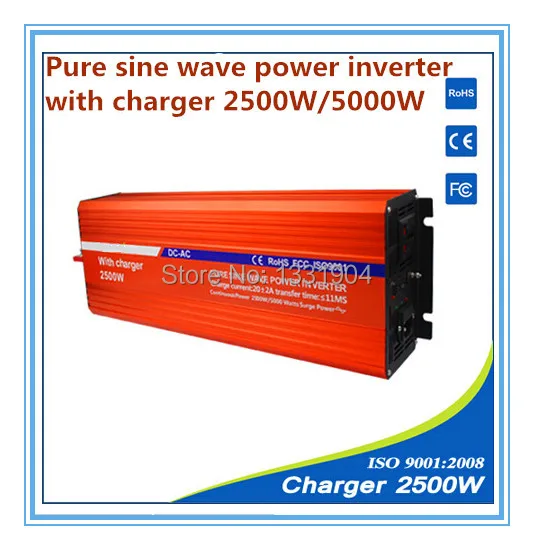 12V to 220V 2500W Pure Sine Wave Power Inverter With Buildin Charger with Automatic Transfer for solar inverter, car inverter
12V to 220V 2500W Pure Sine Wave Power Inverter With Buildin Charger with Automatic Transfer for solar inverter, car inverter