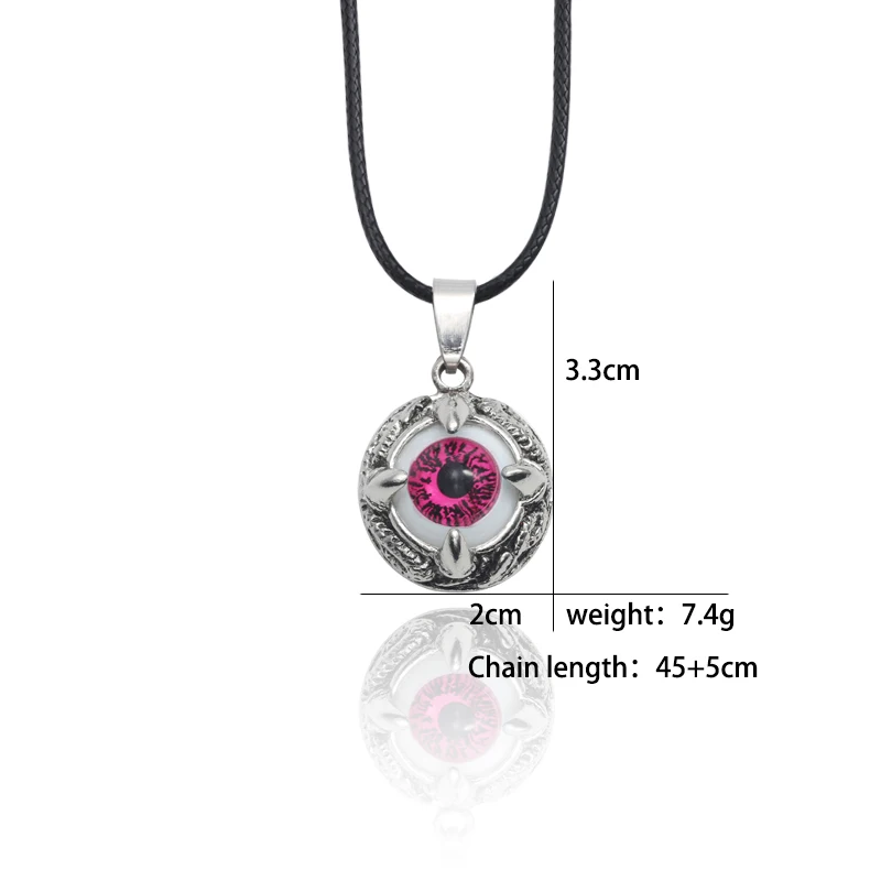Fashion Creative Alloy Pendant Jewelry Demon Eye Pendant Necklace Men And Women Punk Style Jewelry Trend Personality Necklace
Fashion Creative Alloy Pendant Jewelry Demon Eye Pendant Necklace Men And Women Punk Style Jewelry Trend Personality Necklace