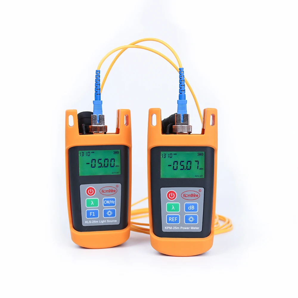 Komshine Mini OPM KPM-25 850 ~ 1625nm измеритель мощности + OLS KLS-25-S 1310/1550nm источник освещения из оптического волокна
Komshine Mini OPM KPM-25 850 ~ 1625nm измеритель мощности + OLS KLS-25-S 1310/1550nm источник освещения из оптического волокна