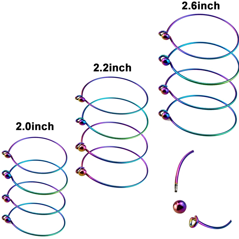 5pcs/lot Rainbow Color Bracelet 2.0 /2.2 /2.6inch Flexible Blank Bangle DIY Decorations Girl Gift
5pcs/lot Rainbow Color Bracelet 2.0 /2.2 /2.6inch Flexible Blank Bangle DIY Decorations Girl Gift