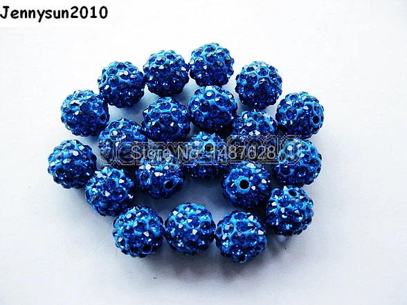 6mm Capir Blue Top Quality Czech Crystal Rhinestones Pave Clay Round Disco Ball Spacer Beads For Jewelry Crafts 100pcs / Pack
6mm Capir Blue Top Quality Czech Crystal Rhinestones Pave Clay Round Disco Ball Spacer Beads For Jewelry Crafts 100pcs / Pack