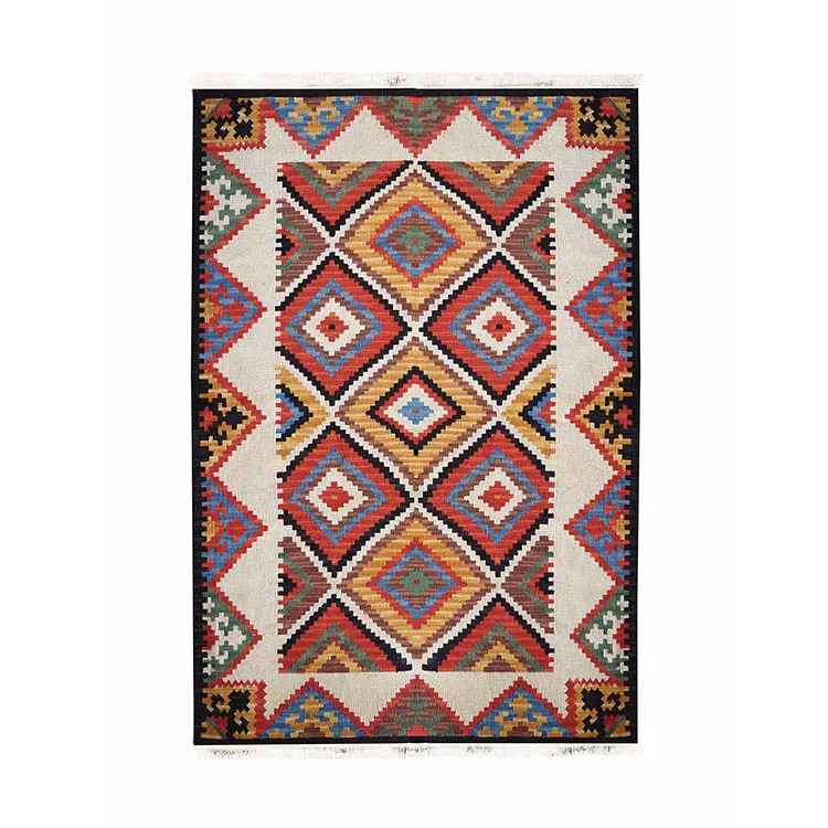 Kilim 100% wool handmade Carpet geometric Indian Rug plaid striped Modern contemporary tapestry mat design Bohemian Nordic style
Kilim 100% wool handmade Carpet geometric Indian Rug plaid striped Modern contemporary tapestry mat design Bohemian Nordic style