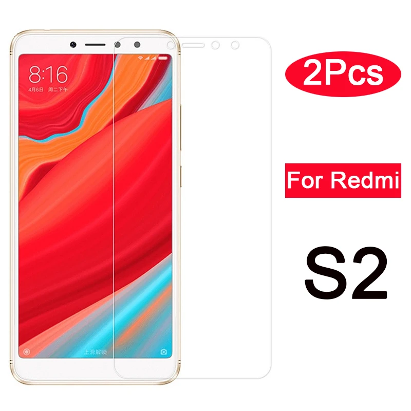 2 шт. стекло Redmi S2 закаленное для Xiaomi Защитное экрана протектор на Ksiomi Remi Mi S 2s Redmis2 9h
