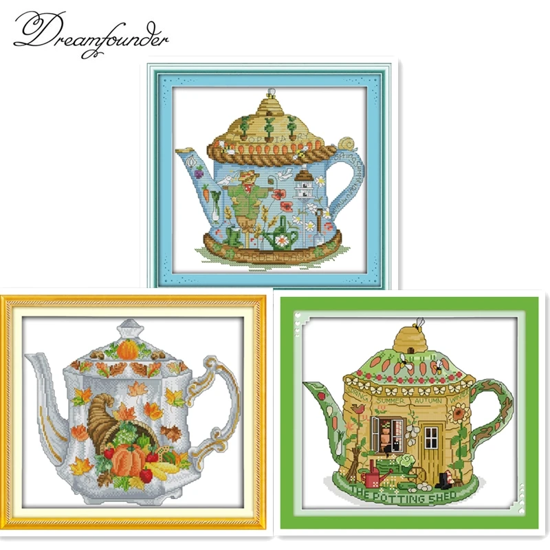 The scarecrow teapot cross stitch kit cartoon aida 18ct 14ct 11ct cloth counted printed canvas set stitches embroidery handmade
The scarecrow teapot cross stitch kit cartoon aida 18ct 14ct 11ct cloth counted printed canvas set stitches embroidery handmade