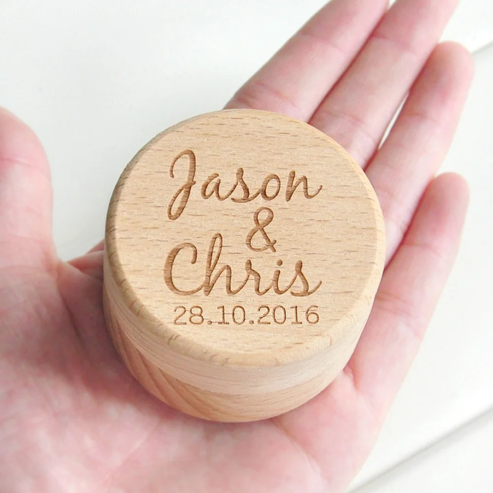 Personalized Rustic Wedding Wood Ring Box Holder Custom Your Names and Date Wedding Ring Bearer Box
Personalized Rustic Wedding Wood Ring Box Holder Custom Your Names and Date Wedding Ring Bearer Box