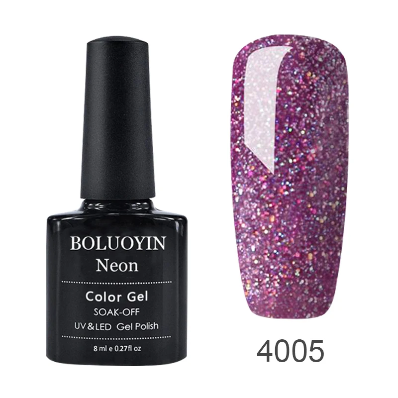 8ML Shimmer Neon UV Nail Varnishes Led Lamp Gel Art Semi Permanent Polish Soak Off Rainbow | Красота и здоровье