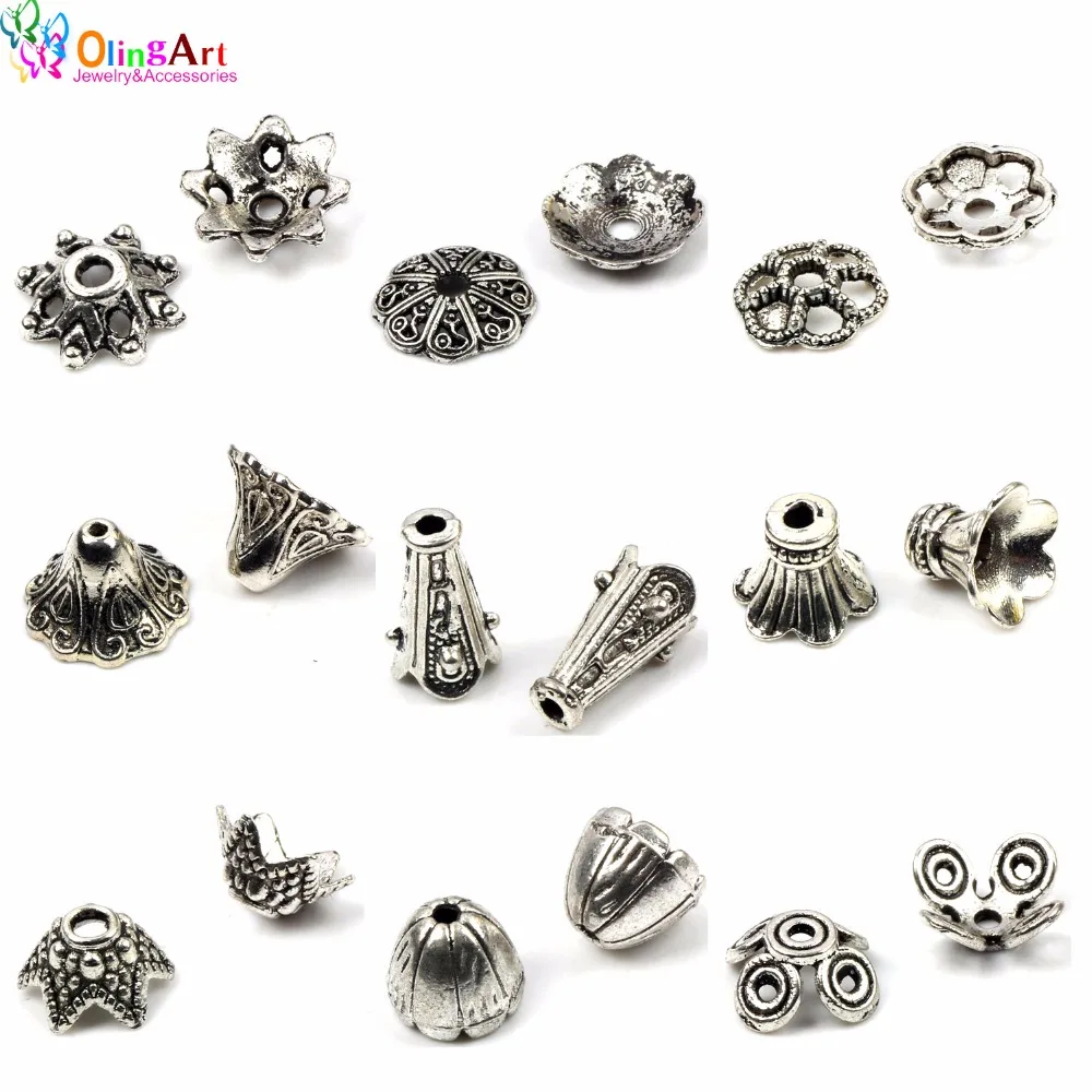 OlingArt Various styles of bead caps Tibetan Lantern Spacer Beads Metal Daisy Wheel Spacers DIY Jewelry Making Lantern Retro
OlingArt Various styles of bead caps Tibetan Lantern Spacer Beads Metal Daisy Wheel Spacers DIY Jewelry Making Lantern Retro