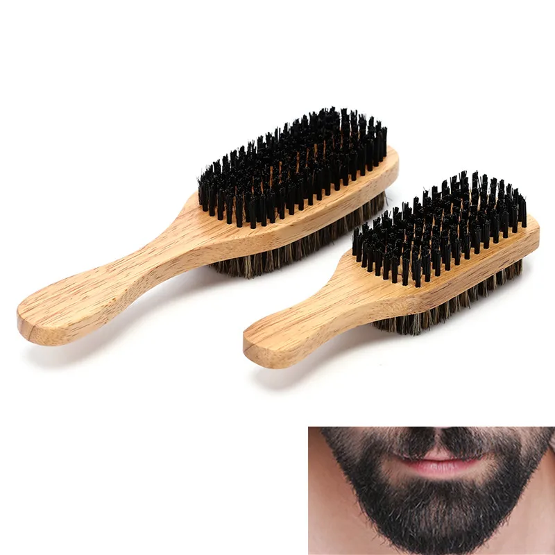 Double-sided Facial Hair Brush Men's Beard Brush Male Mustache Brush Solid 3 Sizes Shaving Tool Wooden Handle Shaving Comb
Double-sided Facial Hair Brush Men's Beard Brush Male Mustache Brush Solid 3 Sizes Shaving Tool Wooden Handle Shaving Comb