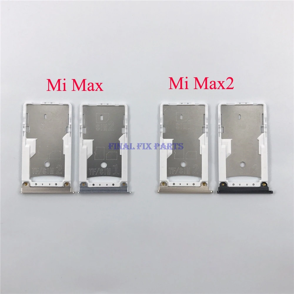 Sim Card Tray For Xiaomi Mi Max , Max 2, Sim SD Memory Card Adapter Sim Card Slot Holder Replacement Parts
Sim Card Tray For Xiaomi Mi Max , Max 2, Sim SD Memory Card Adapter Sim Card Slot Holder Replacement Parts