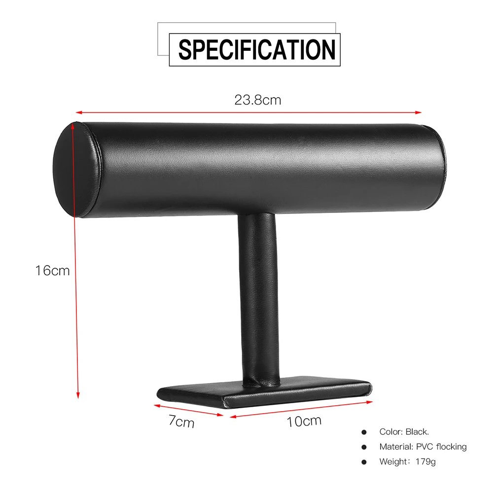 GENBOLI Watch Holder Portable T-bar Rack Organizer Stand Holder For Bracelet Necklace Jewelry Packaging Display
GENBOLI Watch Holder Portable T-bar Rack Organizer Stand Holder For Bracelet Necklace Jewelry Packaging Display