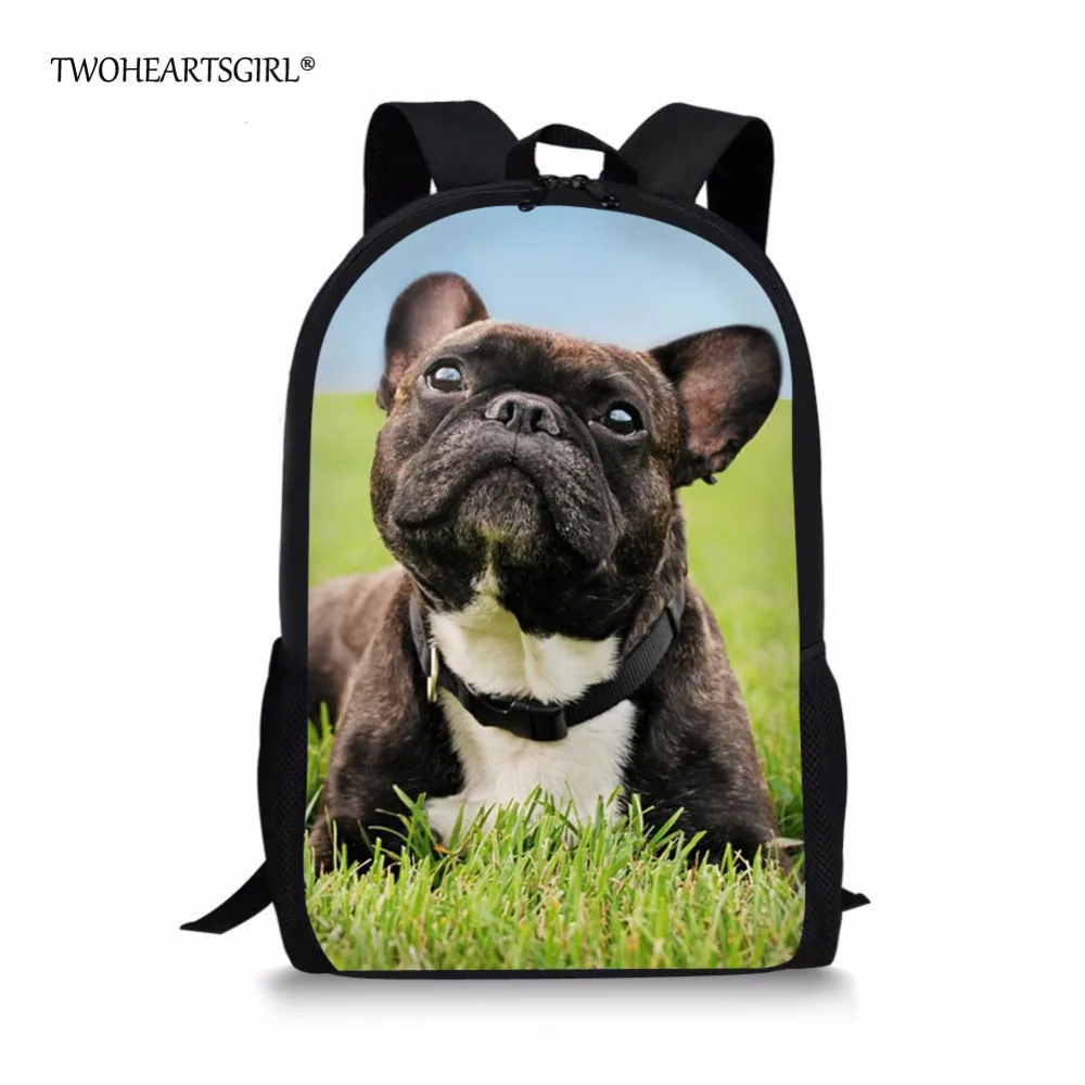 Twoheartsgirl Teenager Girls School Bags Cute French Bulldog Print Kids Schoolbags Unique 16inch Junior Primary Children Bookbag
Twoheartsgirl Teenager Girls School Bags Cute French Bulldog Print Kids Schoolbags Unique 16inch Junior Primary Children Bookbag