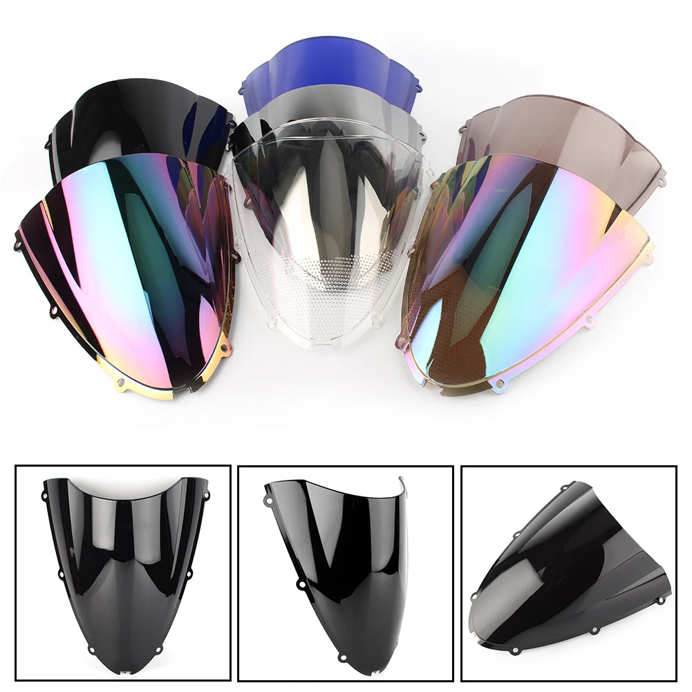 Motorcycle Windshield Windscreen Double Bubble For Kawasaki Ninja ZX6R 2005 2006 2007 2008 & ZX636 2005-2006
Motorcycle Windshield Windscreen Double Bubble For Kawasaki Ninja ZX6R 2005 2006 2007 2008 & ZX636 2005-2006
