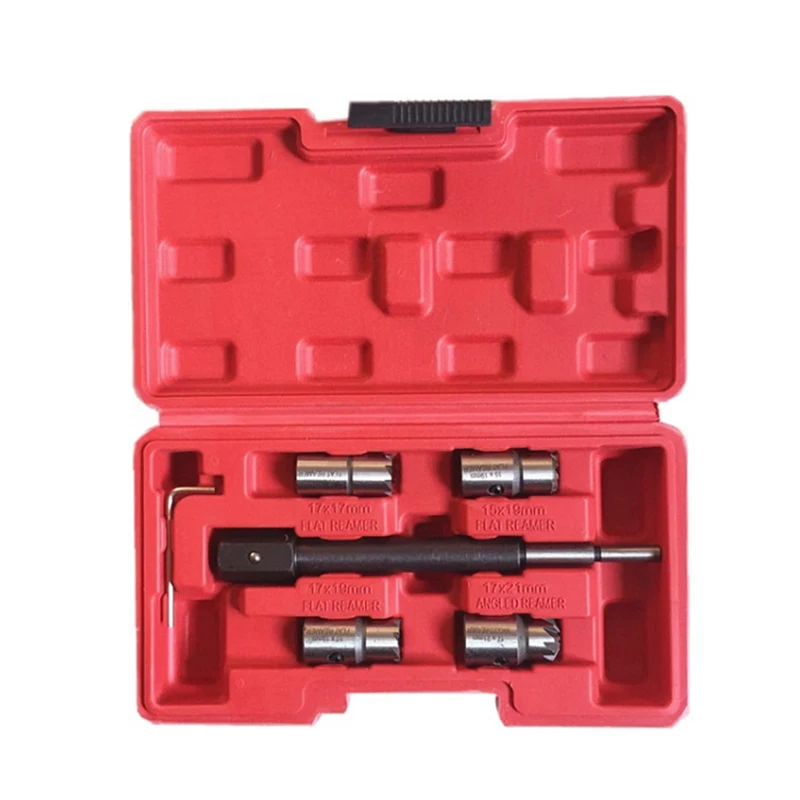 5Pcs Auto Car Diesel Injector Seat Cutter Cleaner Repair Remover Removal Tool Kit
5Pcs Auto Car Diesel Injector Seat Cutter Cleaner Repair Remover Removal Tool Kit