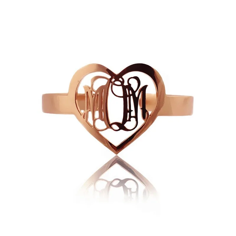AILIN Mothers Day Gift Personal Monogram 3 initials Monogrammed Bracelets With Heart Rose Gold Color Color Nameplate Bracelet
AILIN Mothers Day Gift Personal Monogram 3 initials Monogrammed Bracelets With Heart Rose Gold Color Color Nameplate Bracelet
