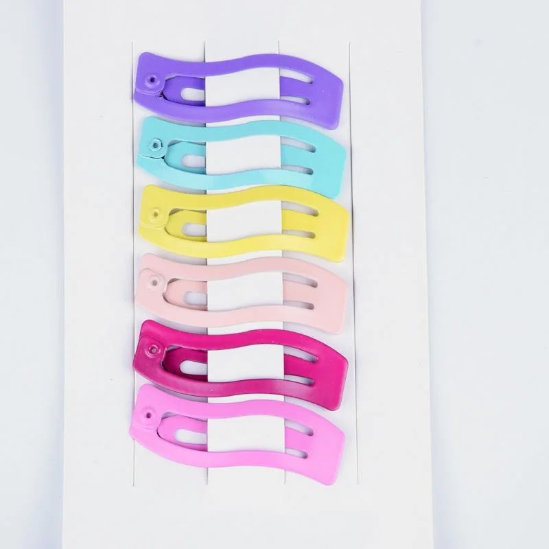 6 Pcs/set Girls Cute Candy Color Paint Barrettes Kids Snap Hair Clips Children Headwear Hair Accessories Hairpins Hairgrips Gift
6 Pcs/set Girls Cute Candy Color Paint Barrettes Kids Snap Hair Clips Children Headwear Hair Accessories Hairpins Hairgrips Gift