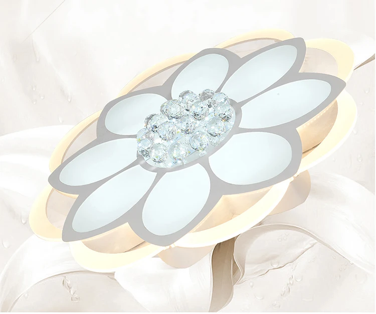 LED Flower Blossom K9 Crystal PMMA Iron Ceiling Lights For Living Room deckenleuchten lampara de techo Bedroom Lighting Fixtures
LED Flower Blossom K9 Crystal PMMA Iron Ceiling Lights For Living Room deckenleuchten lampara de techo Bedroom Lighting Fixtures