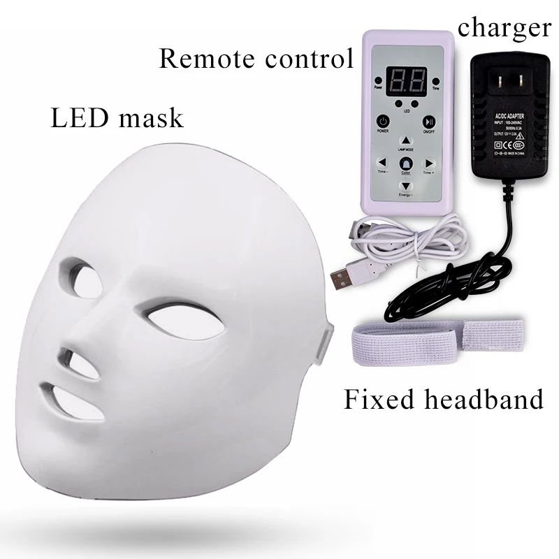 New LED 7 Color Light Photon Therapy Beauty Mask Skin Rejuvenation Facial PDT Skin Care Anti Acne Salon Home Use Beauty Spa
New LED 7 Color Light Photon Therapy Beauty Mask Skin Rejuvenation Facial PDT Skin Care Anti Acne Salon Home Use Beauty Spa