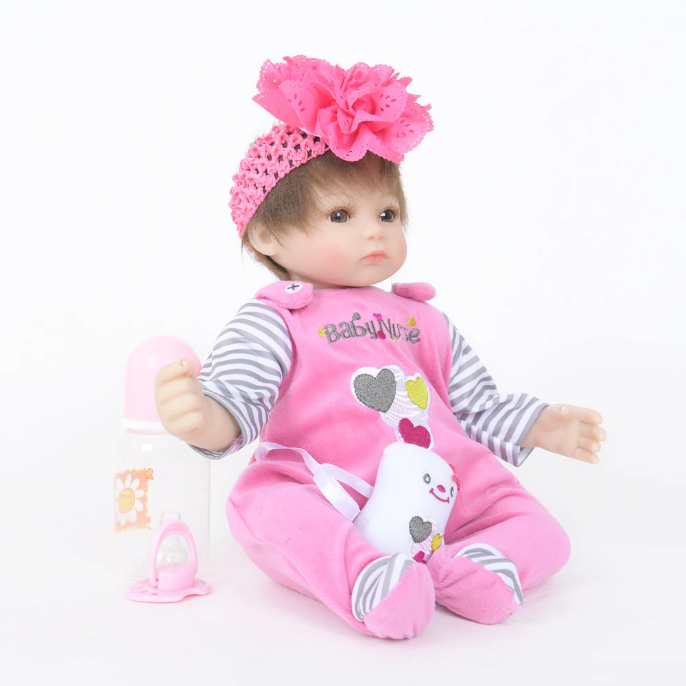 55cm Reborn Doll PP Cotton Body Silicone Reborn Baby Dolls Kid XMAS Birthday Gift
55cm Reborn Doll PP Cotton Body Silicone Reborn Baby Dolls Kid XMAS Birthday Gift