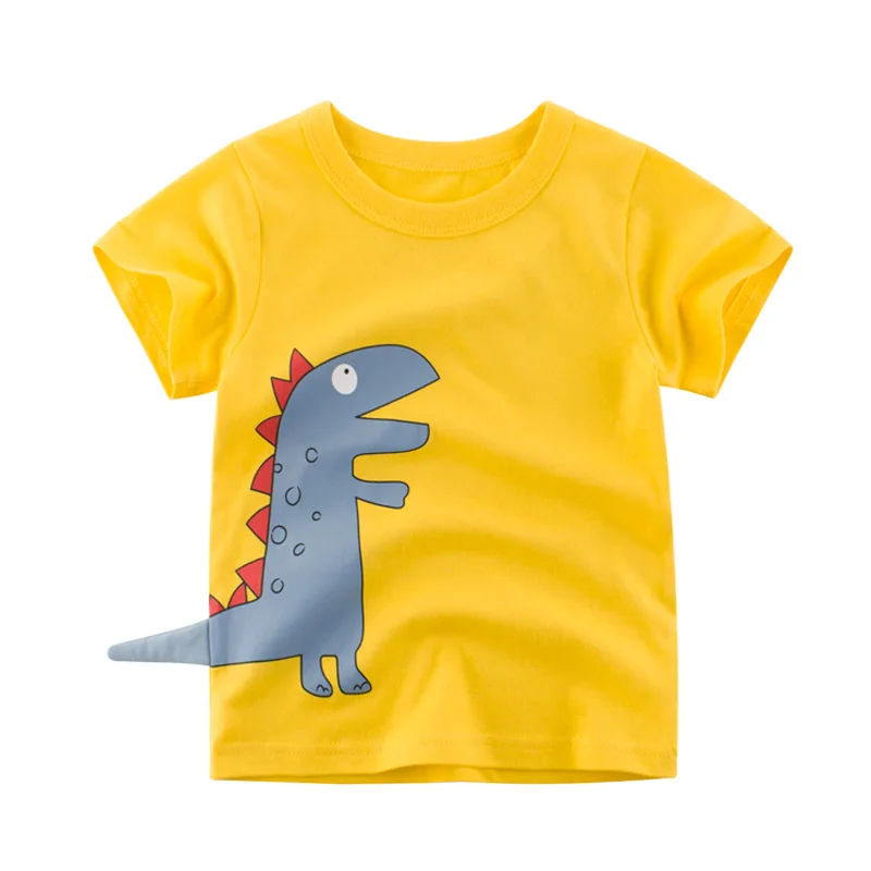 2022 New Children's Short-Sleeve T-shirt for Boy/ Girls 2-9 years Teens Childish Cotton Dinosaur Kids Tops Tee Baby's T Shirts
2022 New Children's Short-Sleeve T-shirt for Boy/ Girls 2-9 years Teens Childish Cotton Dinosaur Kids Tops Tee Baby's T Shirts