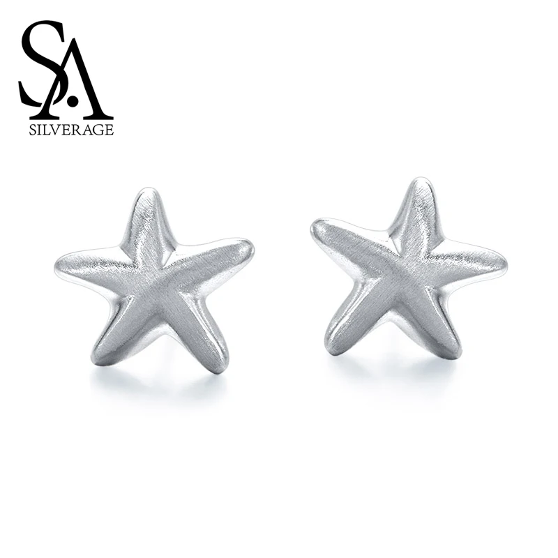 SA SILVERAGE 925 Star Sterling Silver Stud Earrings Women 925 Silver Earring Earrings for Women Female Design Korean Version
SA SILVERAGE 925 Star Sterling Silver Stud Earrings Women 925 Silver Earring Earrings for Women Female Design Korean Version