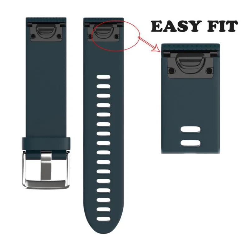 Best price East fit Replacement Silicagel Soft Quick Release Kit Band Strap For Garmin Fenix 5S GPS Watch | Электроника