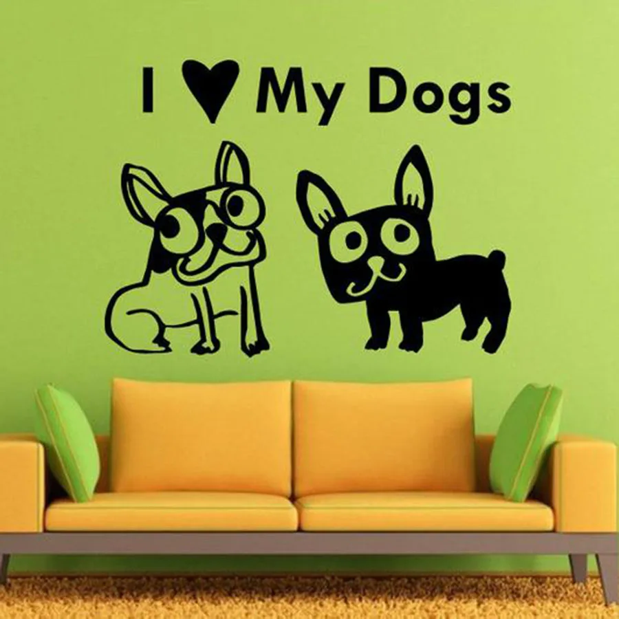 I Love My Dogs Wall Decal Best Friend Dog Animals Pet Shop Interior Decor Vinyl Wall Sticker Cute Pattern Mural For Nursery S354
I Love My Dogs Wall Decal Best Friend Dog Animals Pet Shop Interior Decor Vinyl Wall Sticker Cute Pattern Mural For Nursery S354