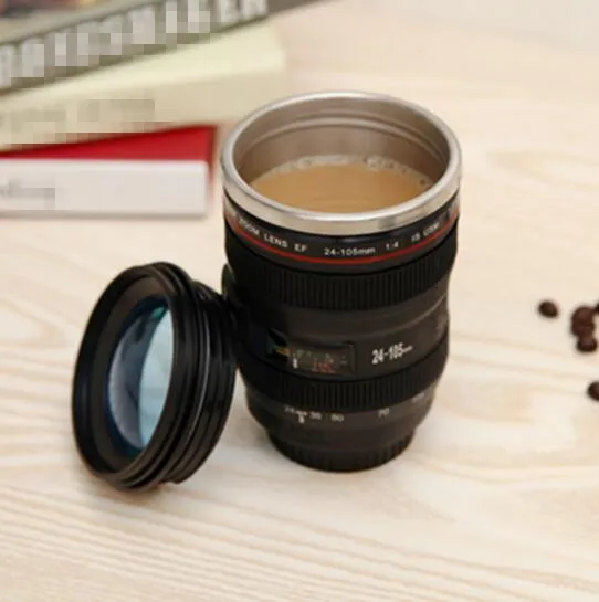 Creative 400ml Stainless steel liner Camera Lens Mugs Coffee Tea Cup Novelty Gifts Thermocup Thermomug
Creative 400ml Stainless steel liner Camera Lens Mugs Coffee Tea Cup Novelty Gifts Thermocup Thermomug