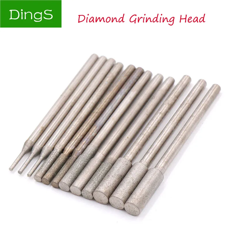 10pcs Dremel Accesories 2.35mm Shank Grinding Head Bits Carving Burrs for Jade Agate Rotary Carving Polishing Engraving Tools
10pcs Dremel Accesories 2.35mm Shank Grinding Head Bits Carving Burrs for Jade Agate Rotary Carving Polishing Engraving Tools