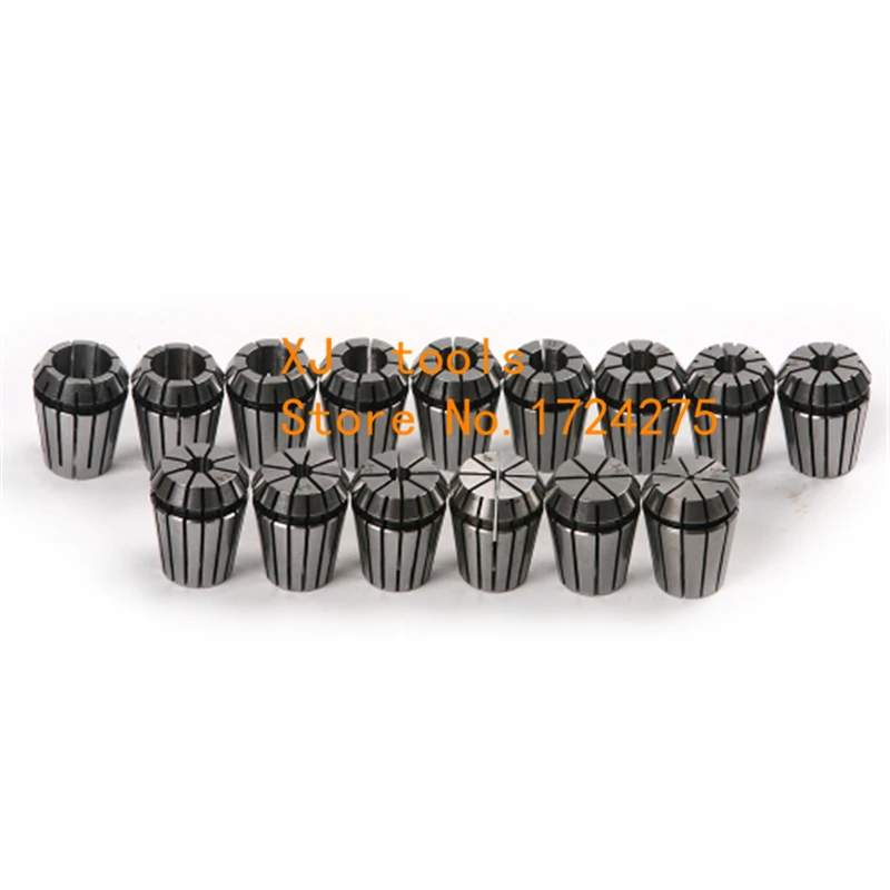 15Pcs ER25 Collet Tool Precision Spring Collet Set from 2mm to 16mm CNC Collet Chuck For Milling Lathe Tools and Spindle
15Pcs ER25 Collet Tool Precision Spring Collet Set from 2mm to 16mm CNC Collet Chuck For Milling Lathe Tools and Spindle