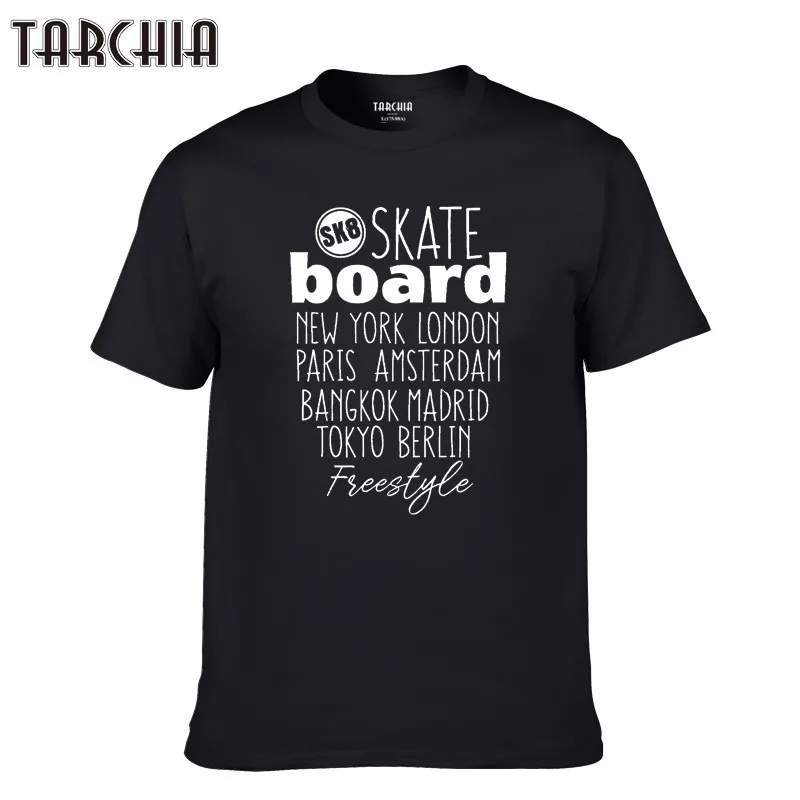 TARCHIA 2021 T-shirt Tshirt T Shirt Homme Male Short Sleeve Male Theme 100% Cotton New Arrive Men Brand Casual Boy Print
TARCHIA 2021 T-shirt Tshirt T Shirt Homme Male Short Sleeve Male Theme 100% Cotton New Arrive Men Brand Casual Boy Print